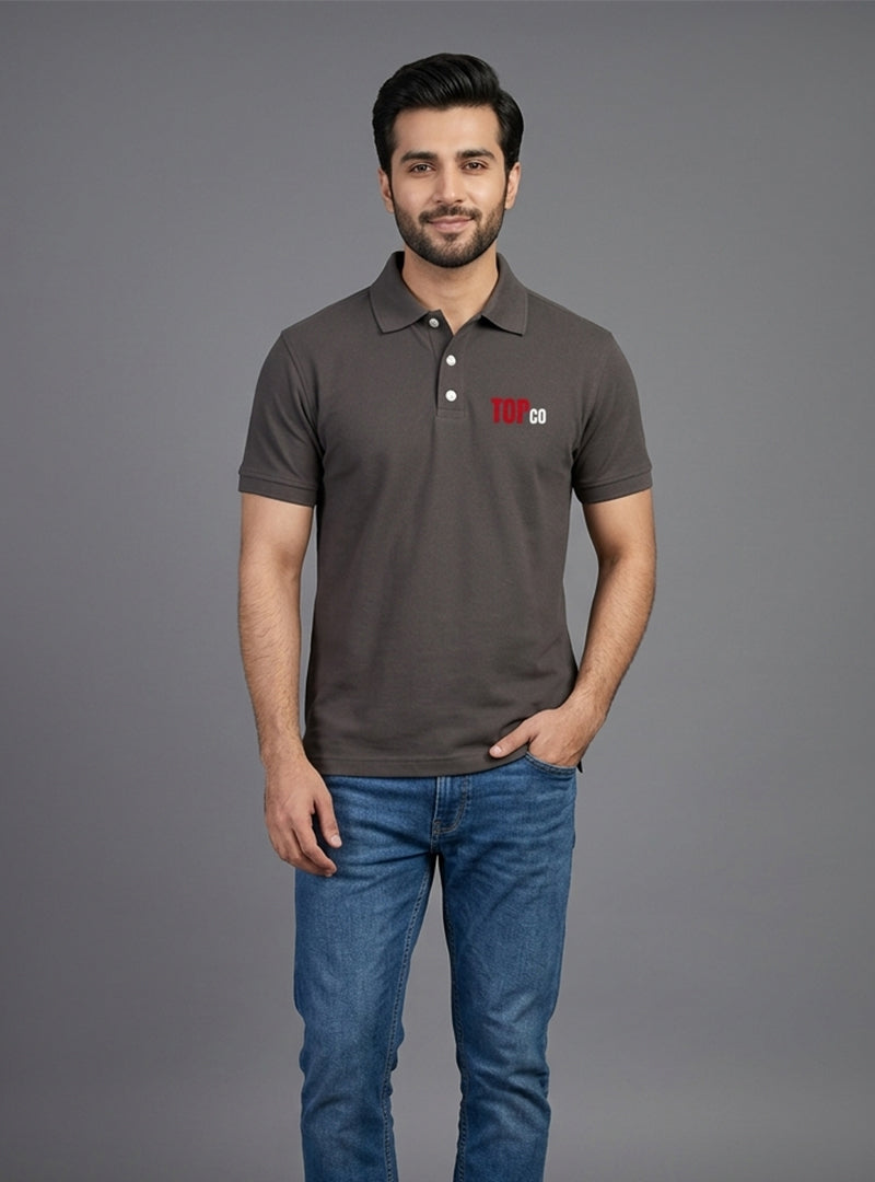 Men Classic Minimal Polo Tee