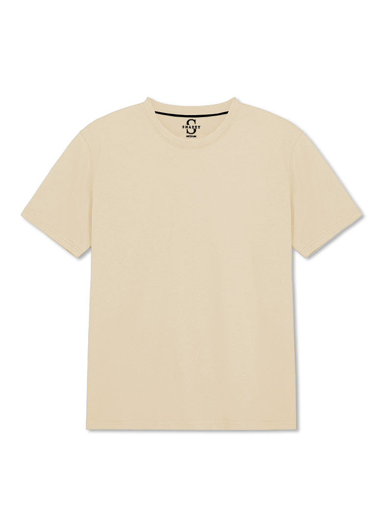 ROUND NECK  MEN'S T-SHIRT BY SNAZZY