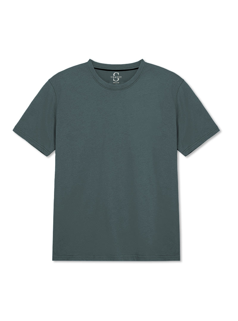 ROUND NECK  MEN'S T-SHIRT BY SNAZZY