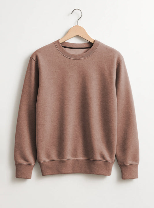 Soft Glow Toast Brown Classic Sweatshirt