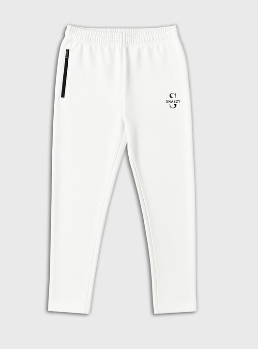 Premium White Athletic Trouser