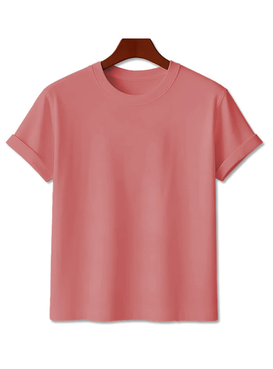 SOFT COTTON ROUND NECK MEN'S T-SHIRT