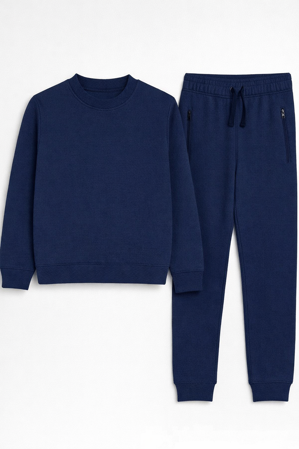 Men’s Casual Lounge Wear Set – Navy Blue