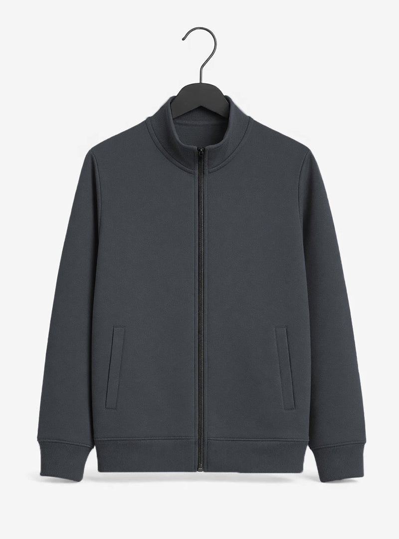 Dark Charcoal Urban Comfort Fleece Jacket