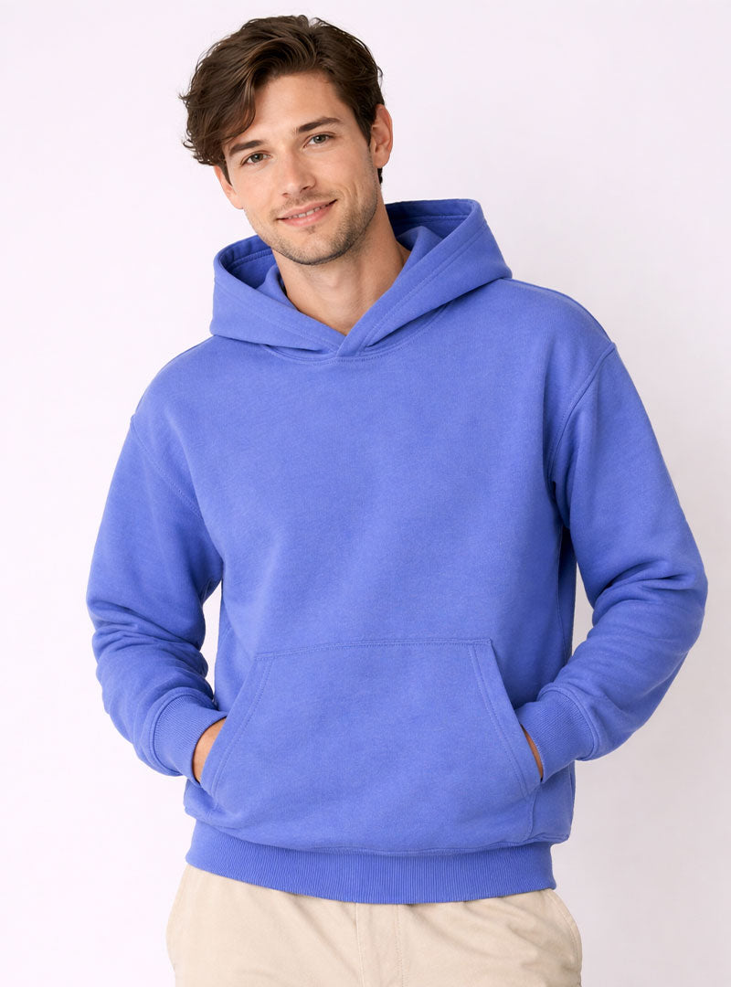 Royal Blue Classic Pullover Hoodie