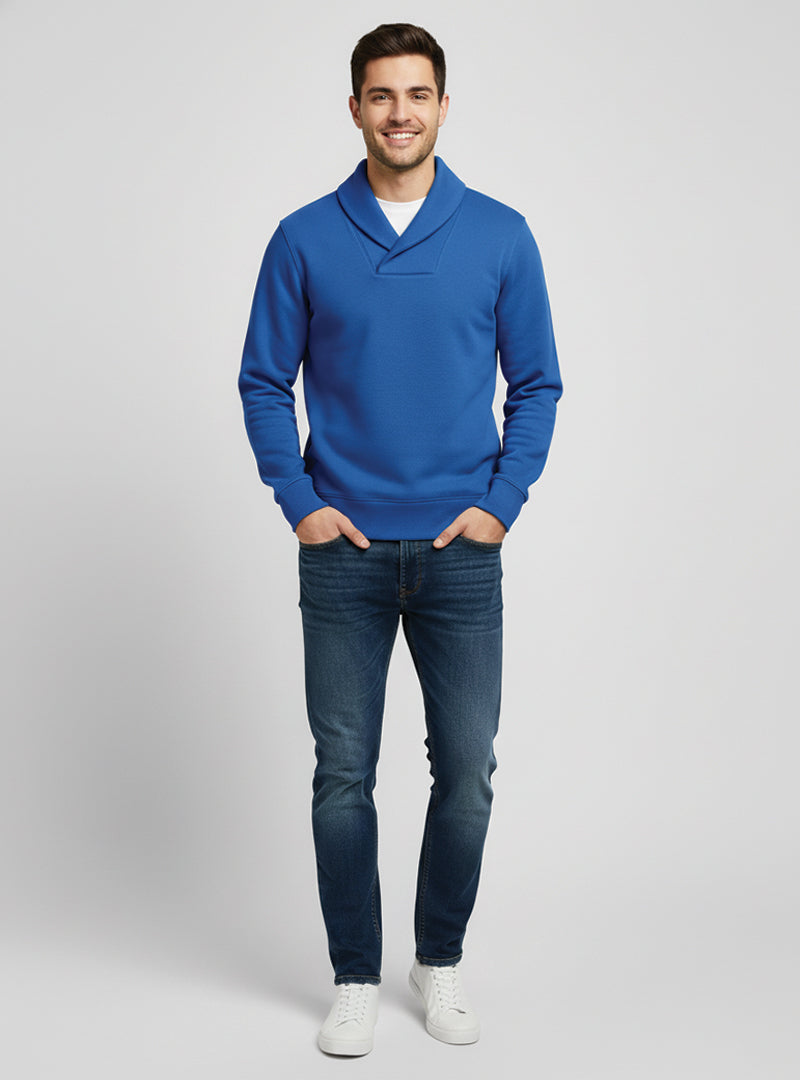 The Perfect Blend of Style and Function Shawl Collar Men's Sweatshirts
