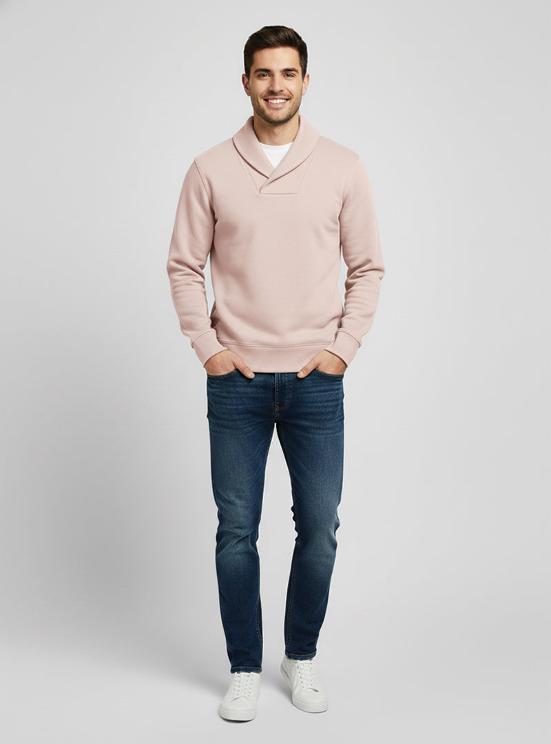 The Perfect Blend of Style and Function Shawl Collar Men's Sweatshirts