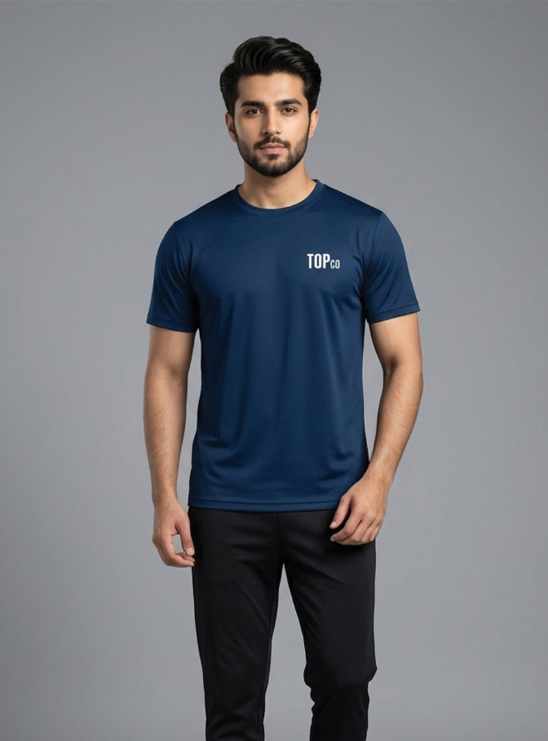 Mens Deep Navy Signature Tee