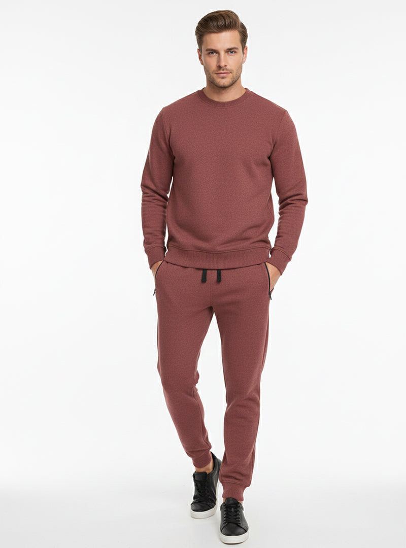 Men’s Signature Essential Crewneck – Premium Soft-Touch Fleece