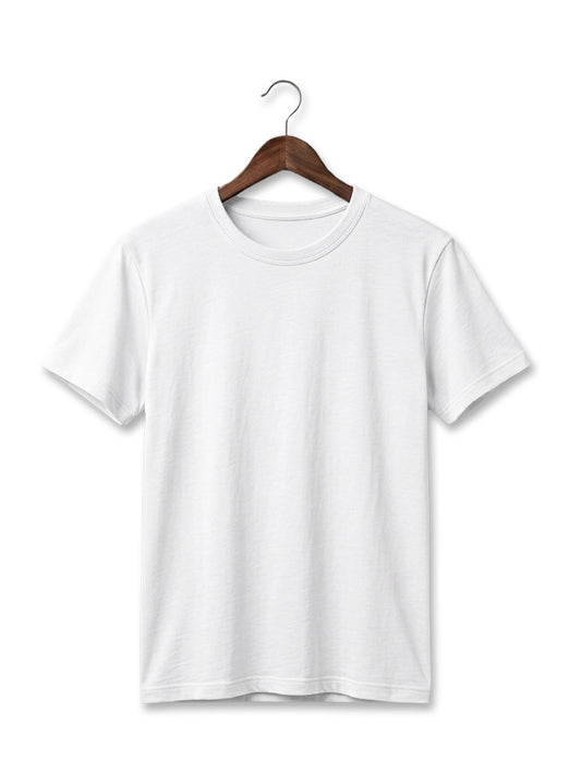 SOFT COTTON ROUND NECK MEN'S T-SHIRT