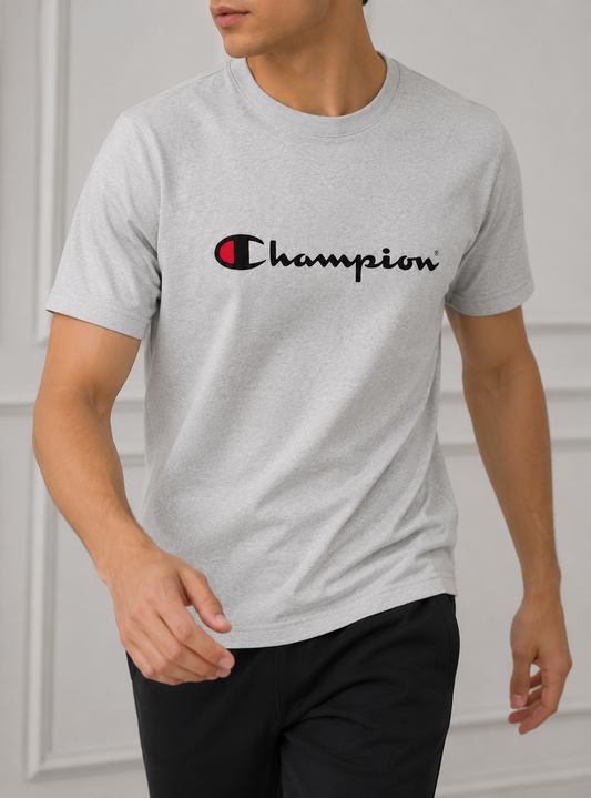 CHAMPION ROUND NECK T-SHIRT BY SNAZZY