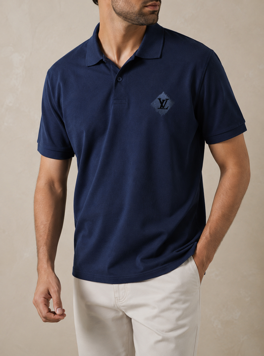 PREMIUM QUALITY MEN'S POLO T-SHIRT Blue