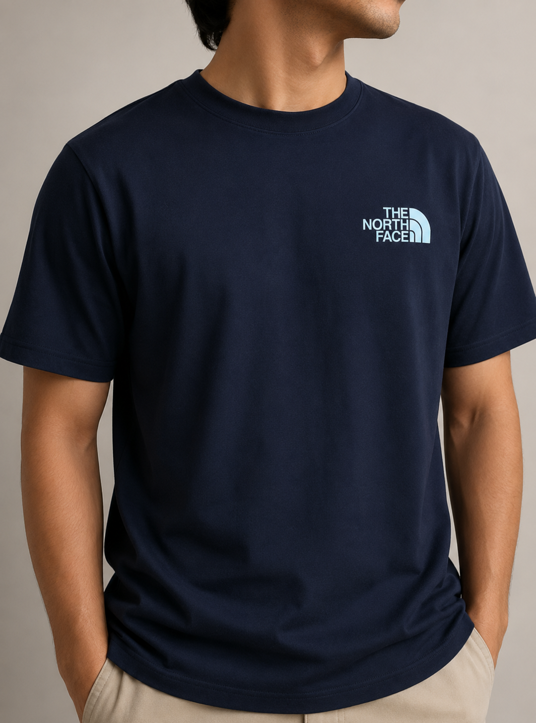 THE NORTH FACE SOFT COTTON ROUND NECK MEN'S T-SHIRT