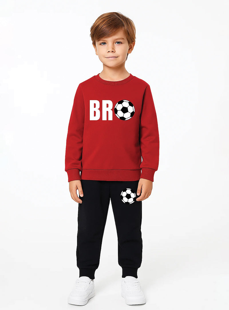 Kids fleece jogging set winter