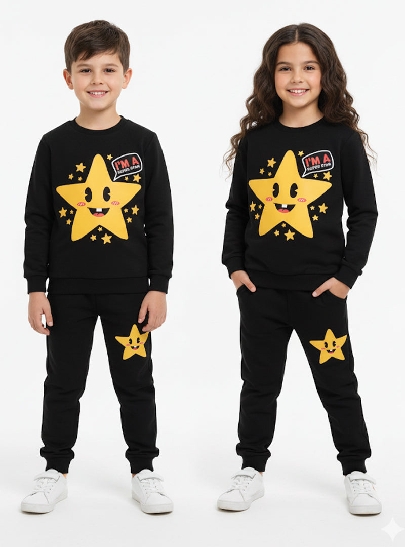 Children’s fleece tracksuit warm winter wear