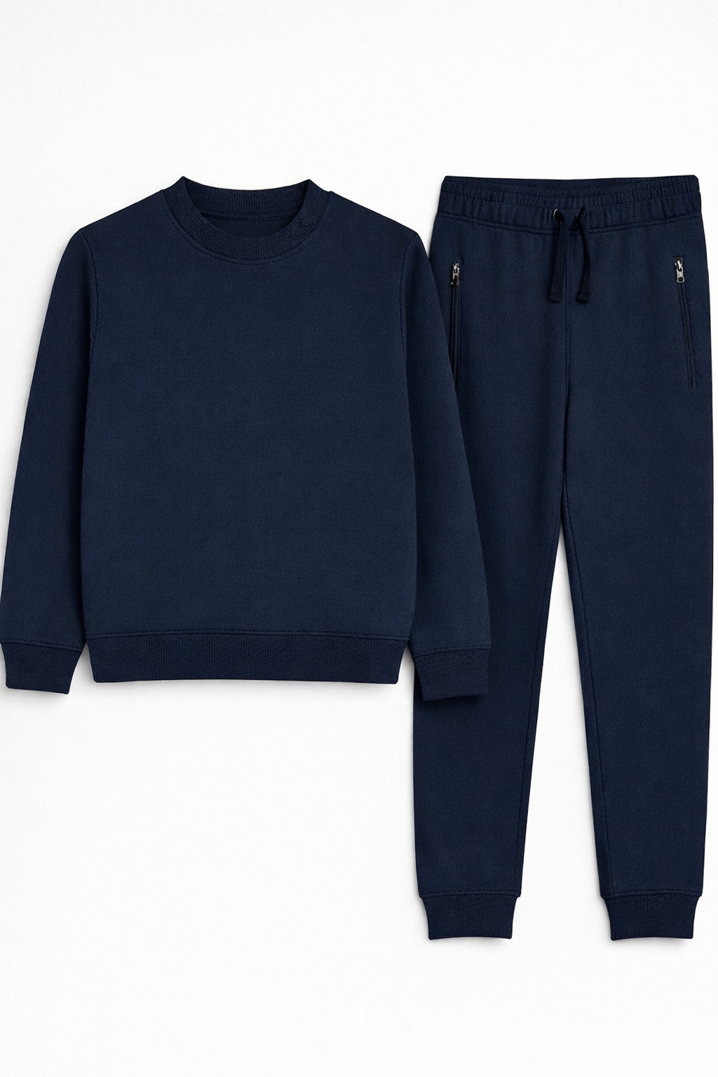 Men’s Casual Lounge Wear Set – Dark Navy Blue