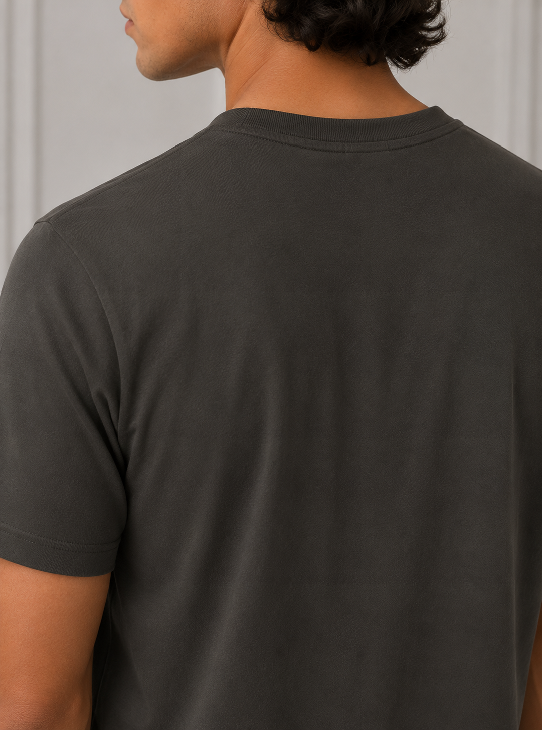 ROUND NECK  MEN'S T-SHIRT BY SNAZZY