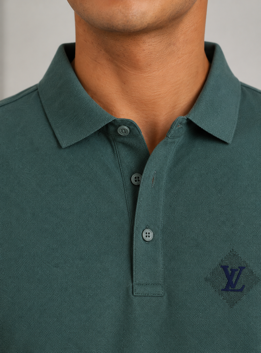 PREMIUM QUALITY MEN'S POLO T-SHIRT Lite Green