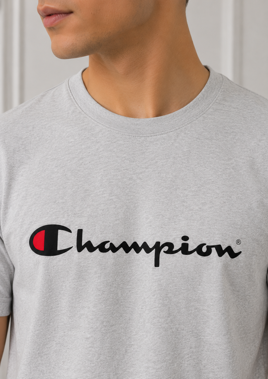 CHAMPION ROUND NECK T-SHIRT BY SNAZZY