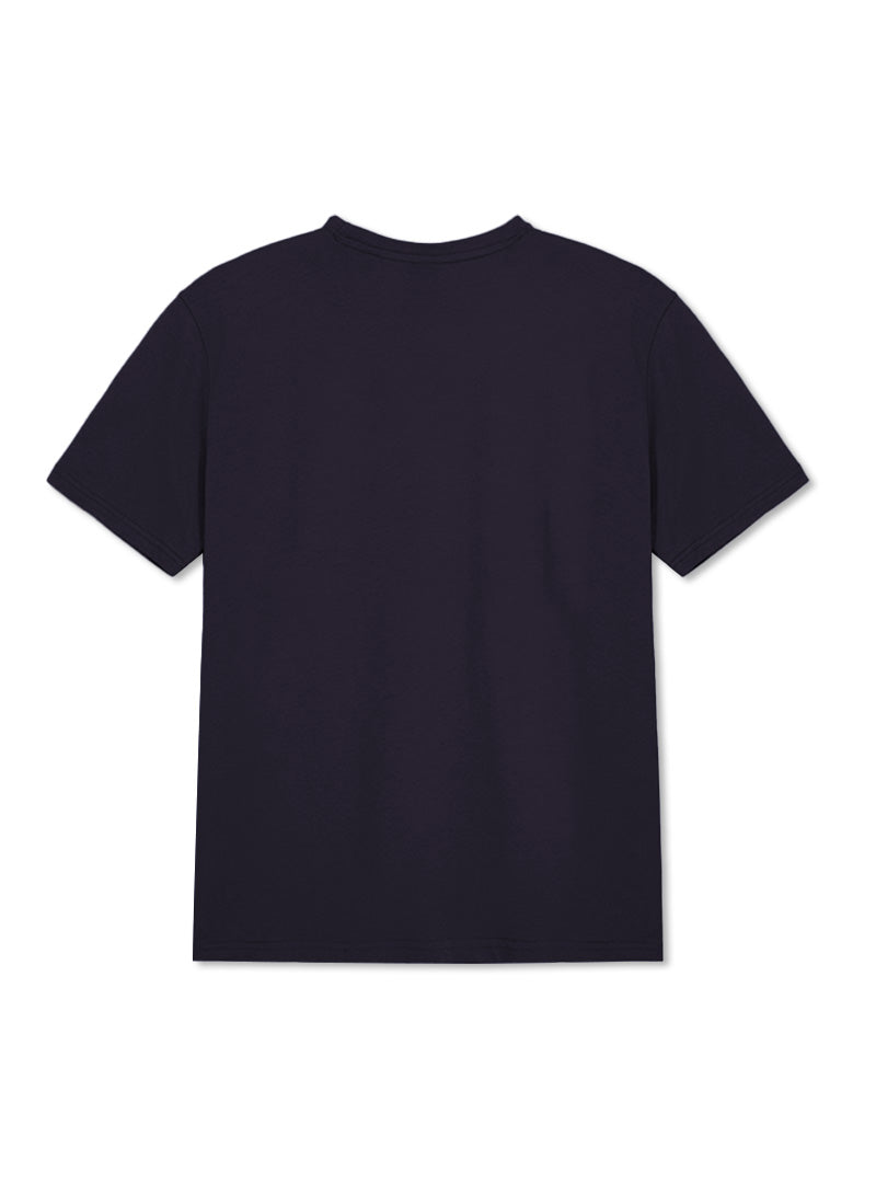 ROUND NECK  MEN'S T-SHIRT BY SNAZZY Nevy