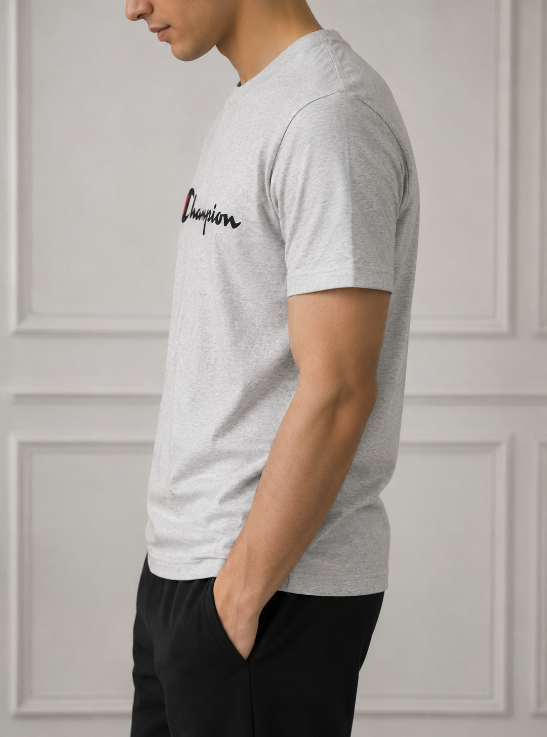 CHAMPION ROUND NECK T-SHIRT BY SNAZZY