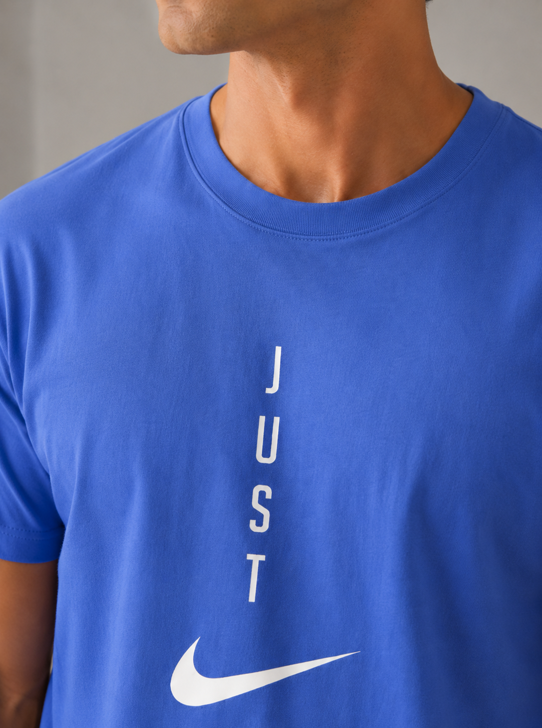 JUST DO IT ROUND NECK T-SHIRT BY SNAZZY
