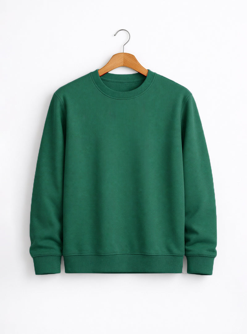 Loose Fit Mens Fleece SweatShirt
