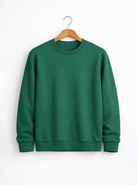 Loose Fit Mens Fleece SweatShirt