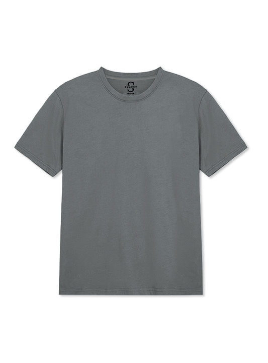 SOFT COTTON ROUND NECK MEN'S T-SHIRT