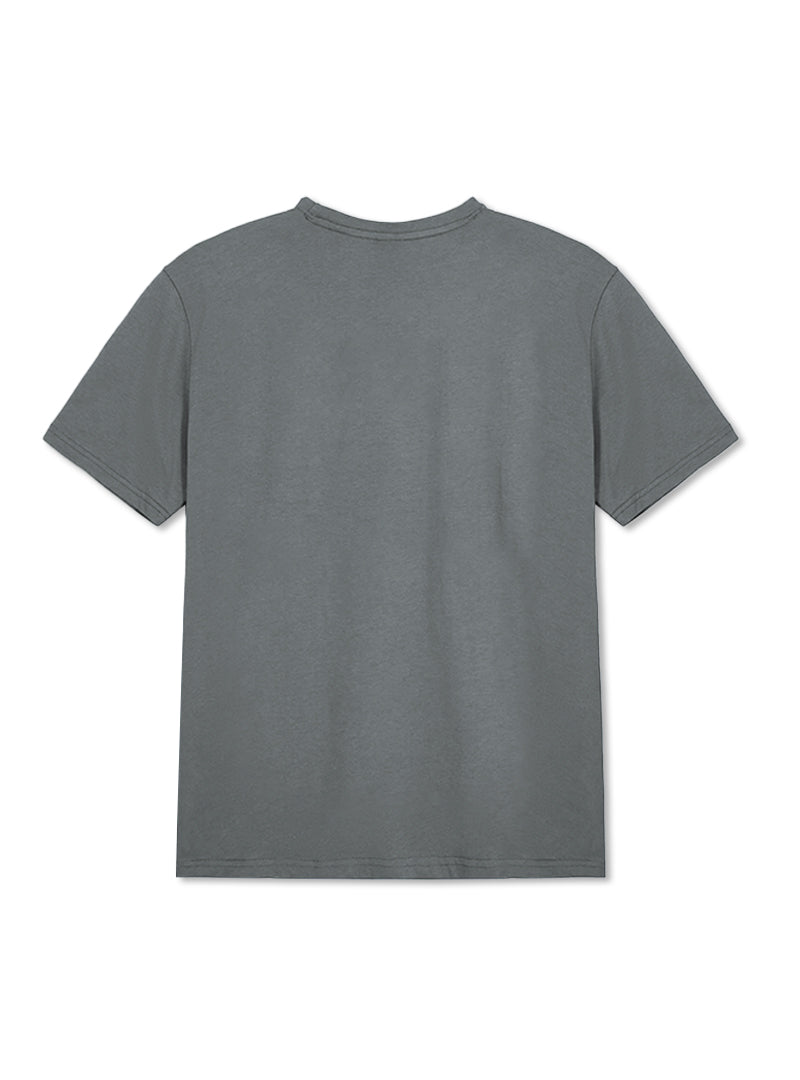 SOFT COTTON ROUND NECK MEN'S T-SHIRT
