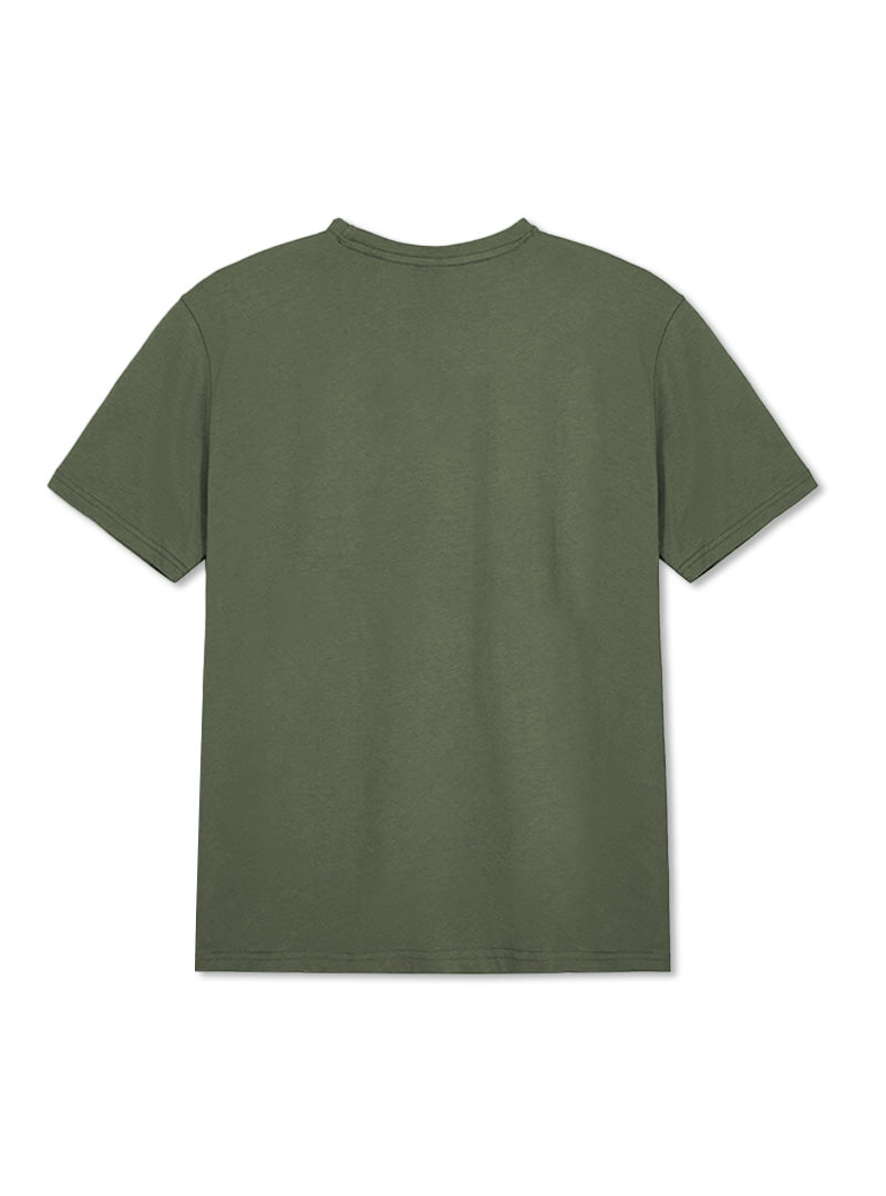 SOFT COTTON ROUND NECK MEN'S T-SHIRT