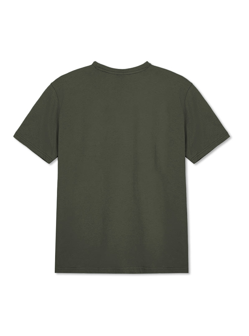 SOFT COTTON ROUND NECK MEN'S T-SHIRT