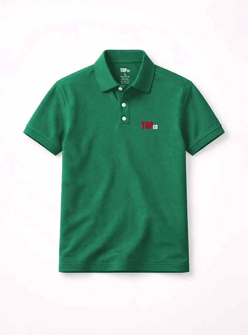 Men Classic Green Polo Tee