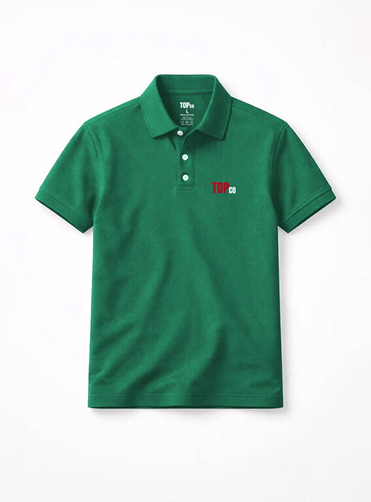 Men Classic Green Polo Tee