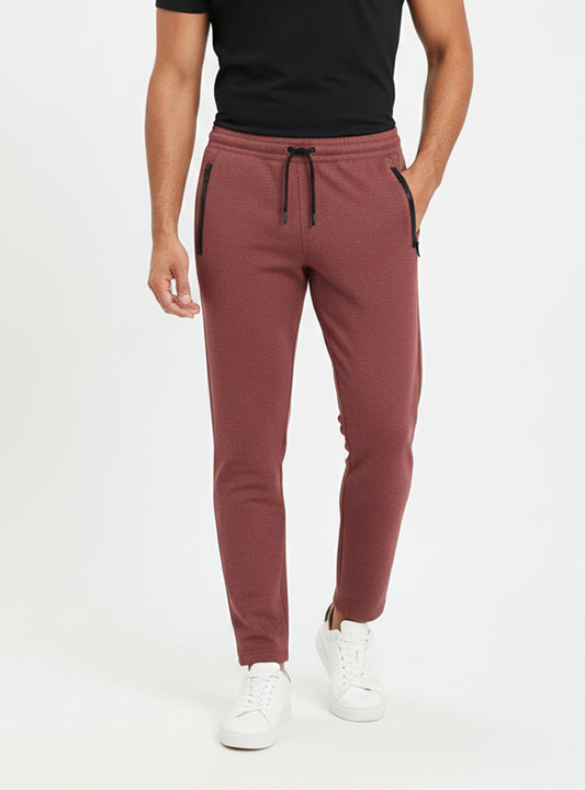 Mens Fleece Trouser With Double Zip Pocket