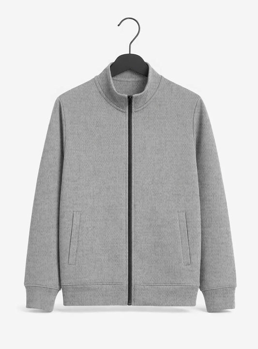 Light Grey Urban Comfort Fleece Jacket