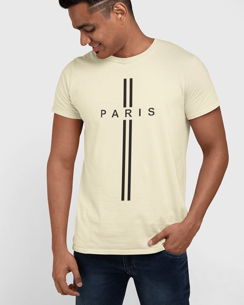 PARIS ROUND NECK T-SHIRT BY SNAZZY