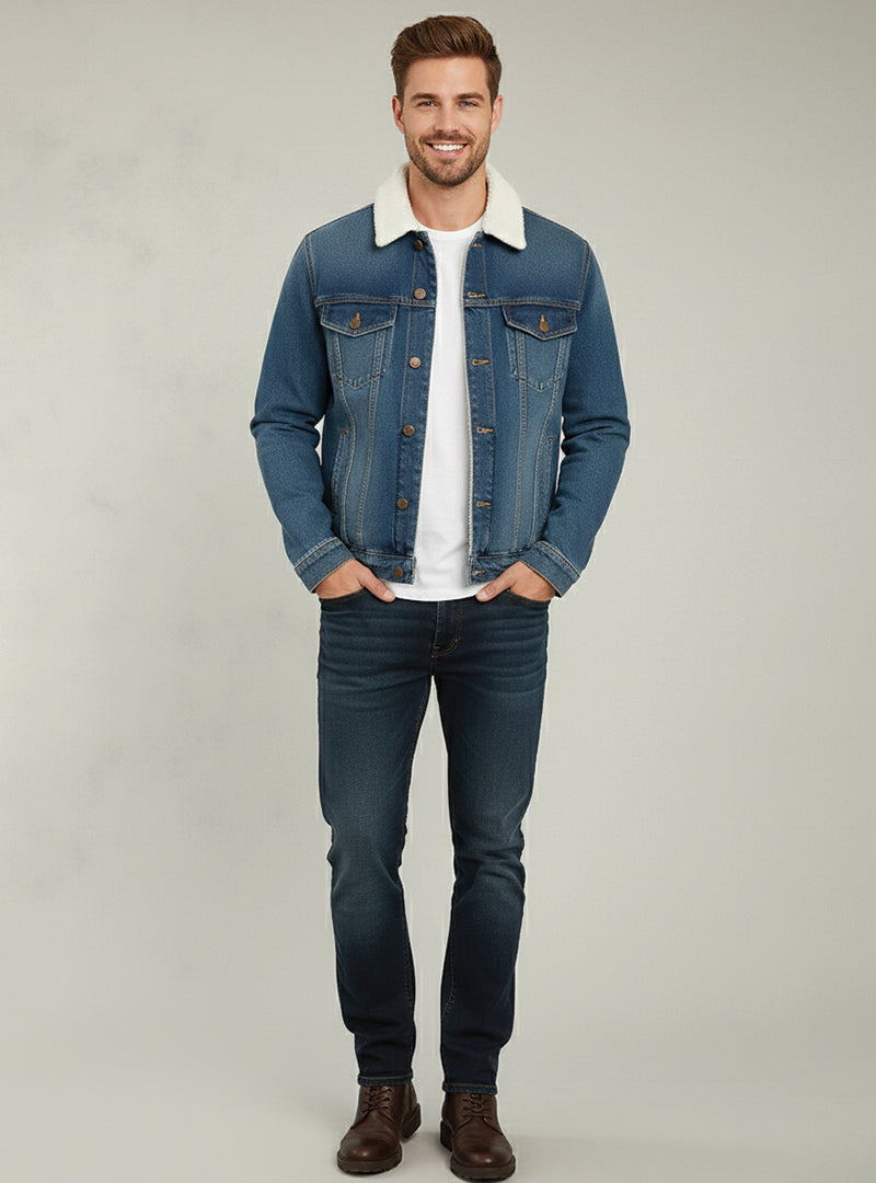 buy men’s denim jacket