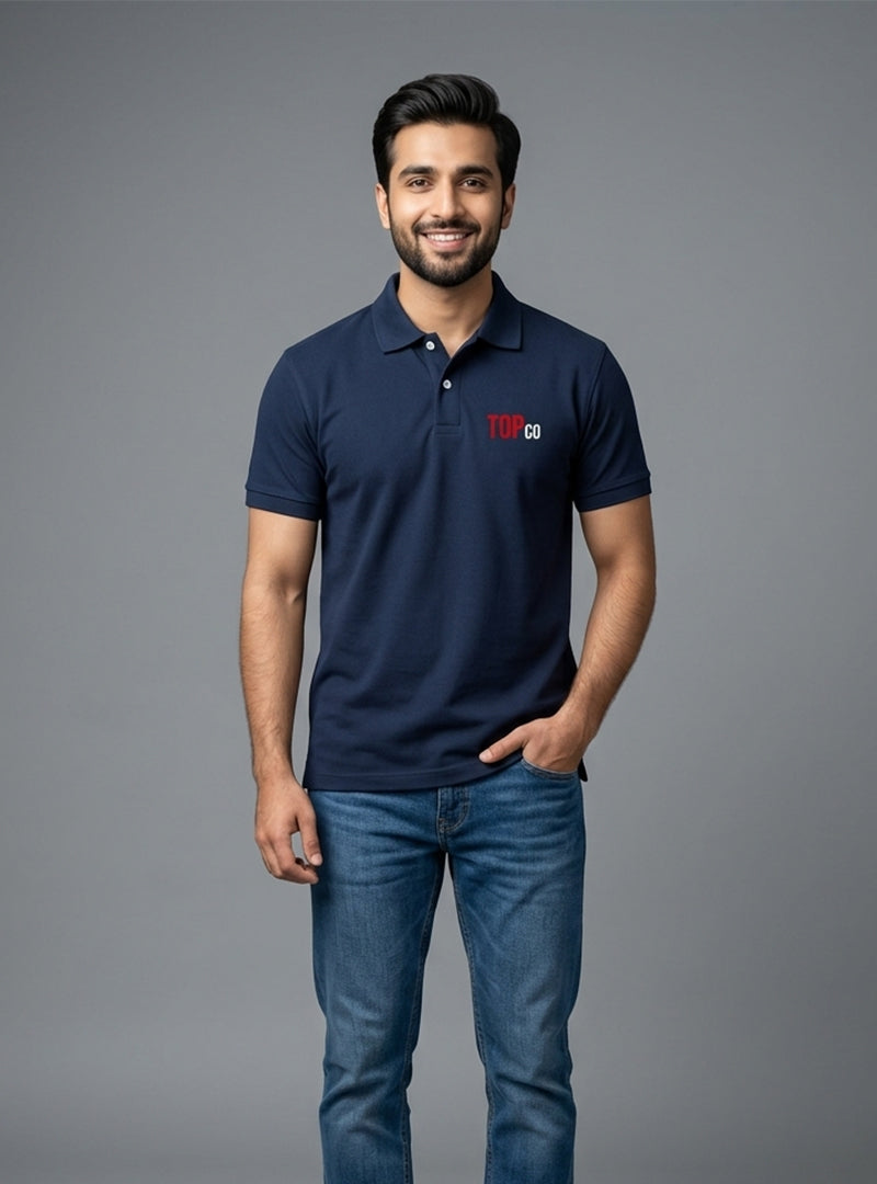 Men Classic Casual Polo Tee