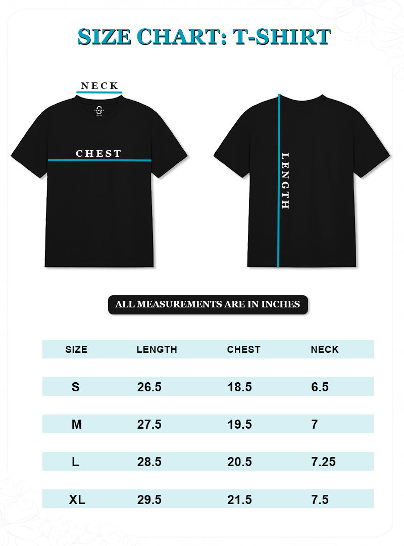 ROUND NECK  MEN'S T-SHIRT BY SNAZZY